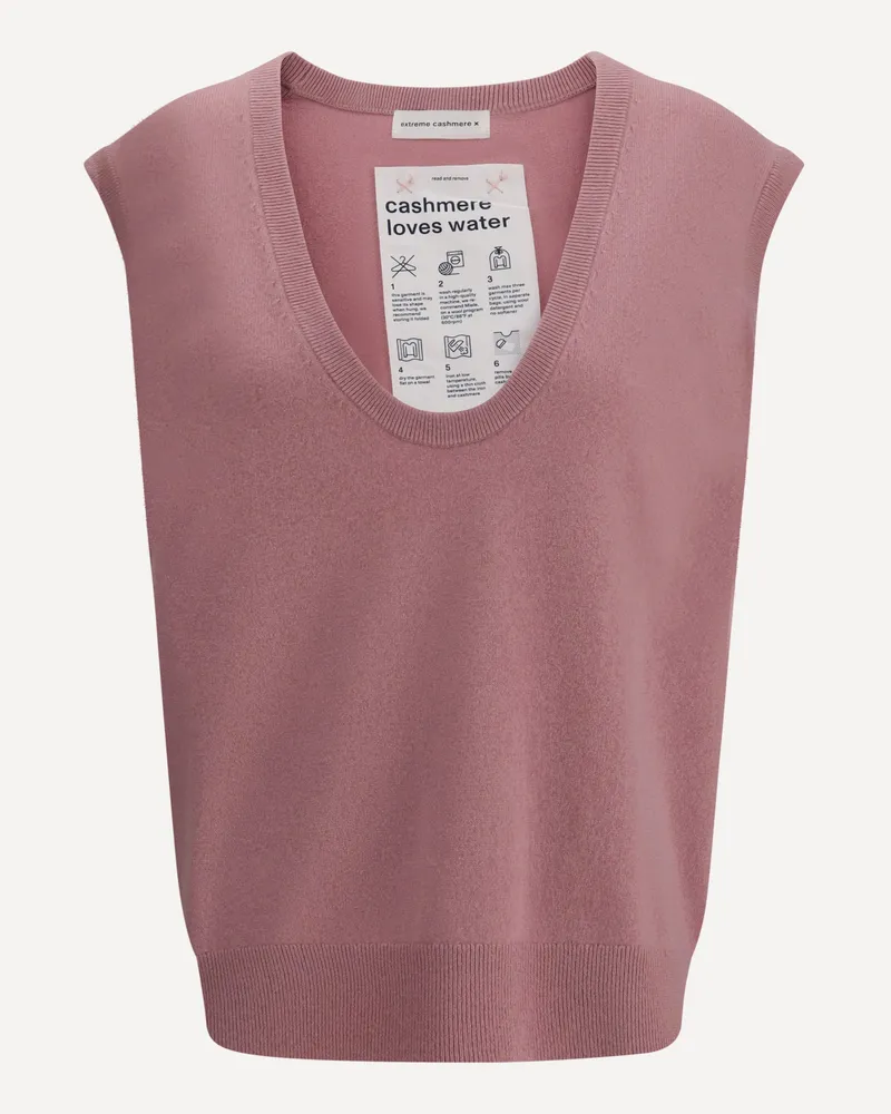 extreme cashmere Lord Vest Female Pink