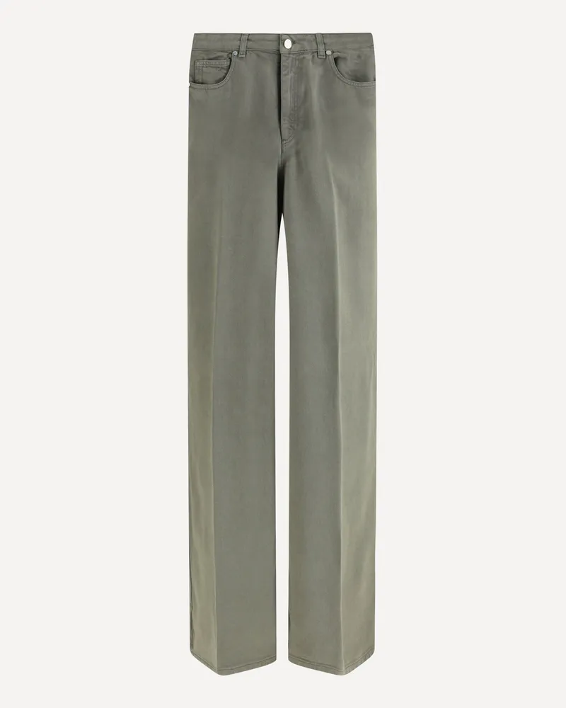 CRUNA Five Pockets Jeans Female Green