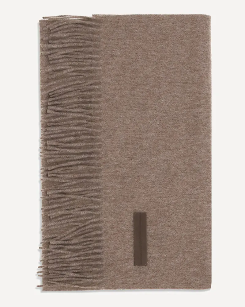 Ermenegildo Zegna Cashmere Oasis Scarf Male Brown