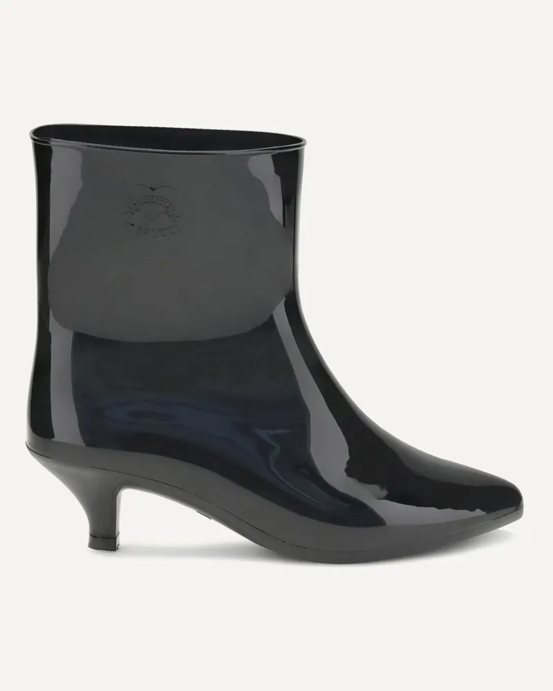 Fiorucci Love rubber Ankle Boots Female Black