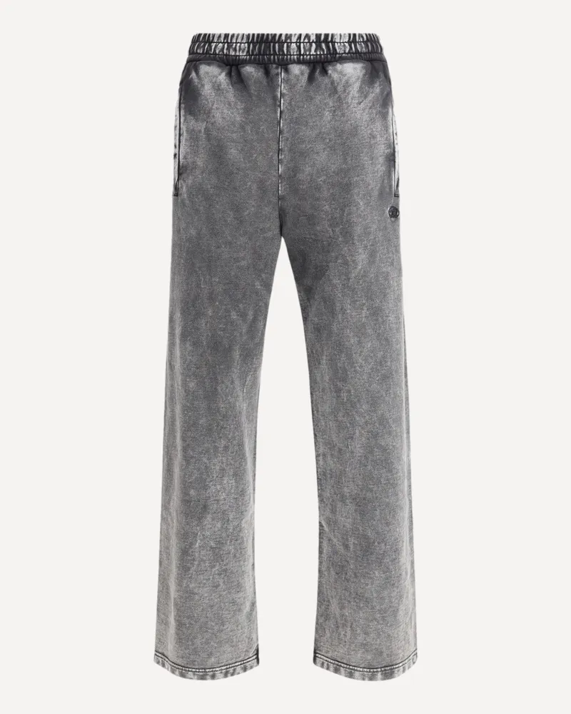 Diesel Cotton jogging Pants Male Grey