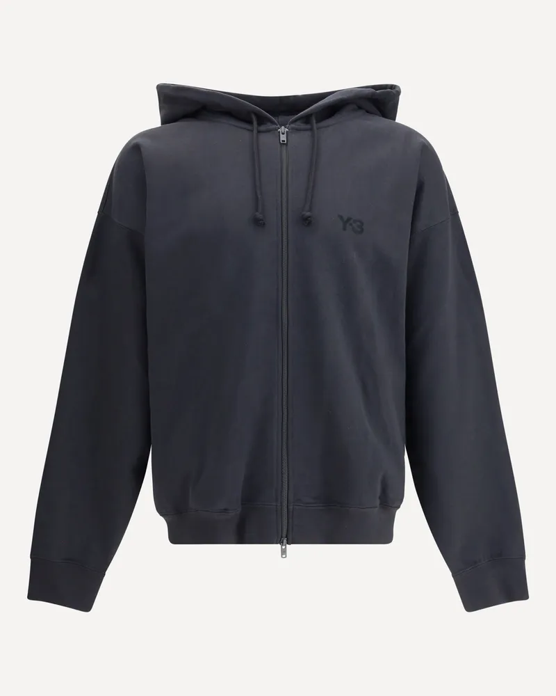 Y-3 Hoodie Male Black