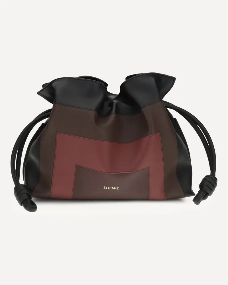 Loewe Medium Flamenco Pouch Bag Female Bordeaux