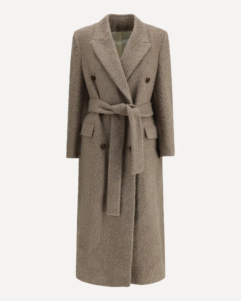 Golden Goose Double-breasted Coat Female Beige