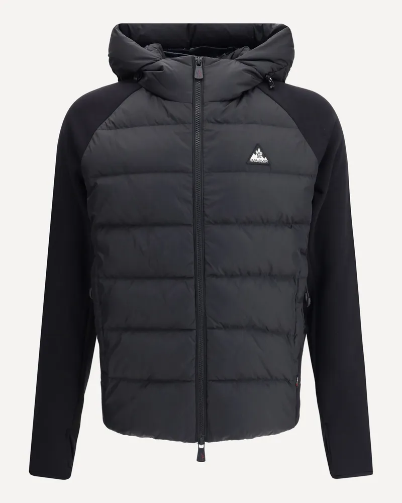 Moncler Quilted Down Jacket Male Black