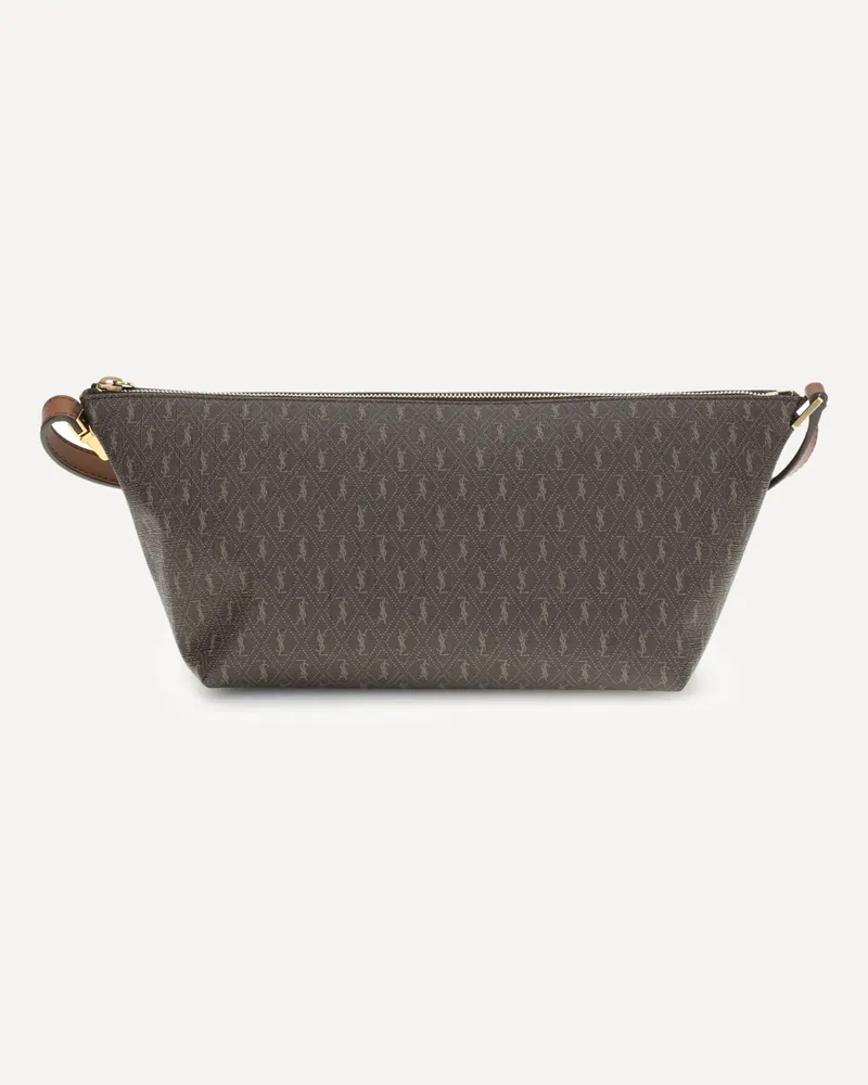 Saint Laurent Monogram Shoulder Bag Male Brown