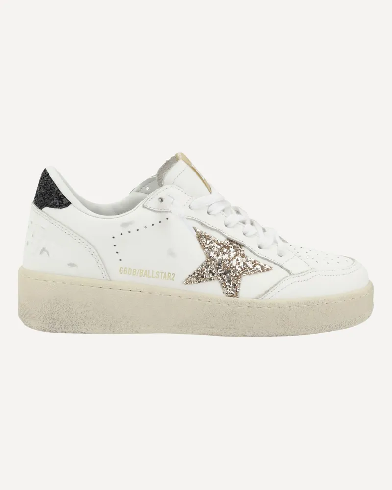 Golden Goose Ball Star Sneakers Female White