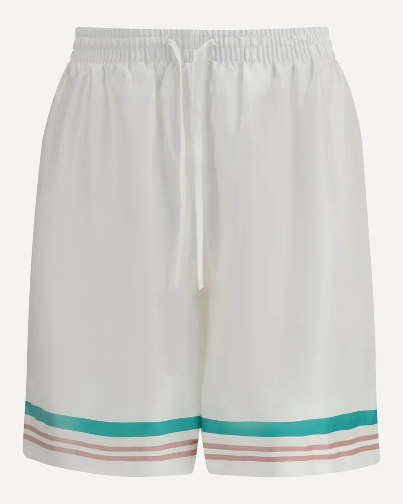 Casablanca Paris Casa Way Shorts Male White
