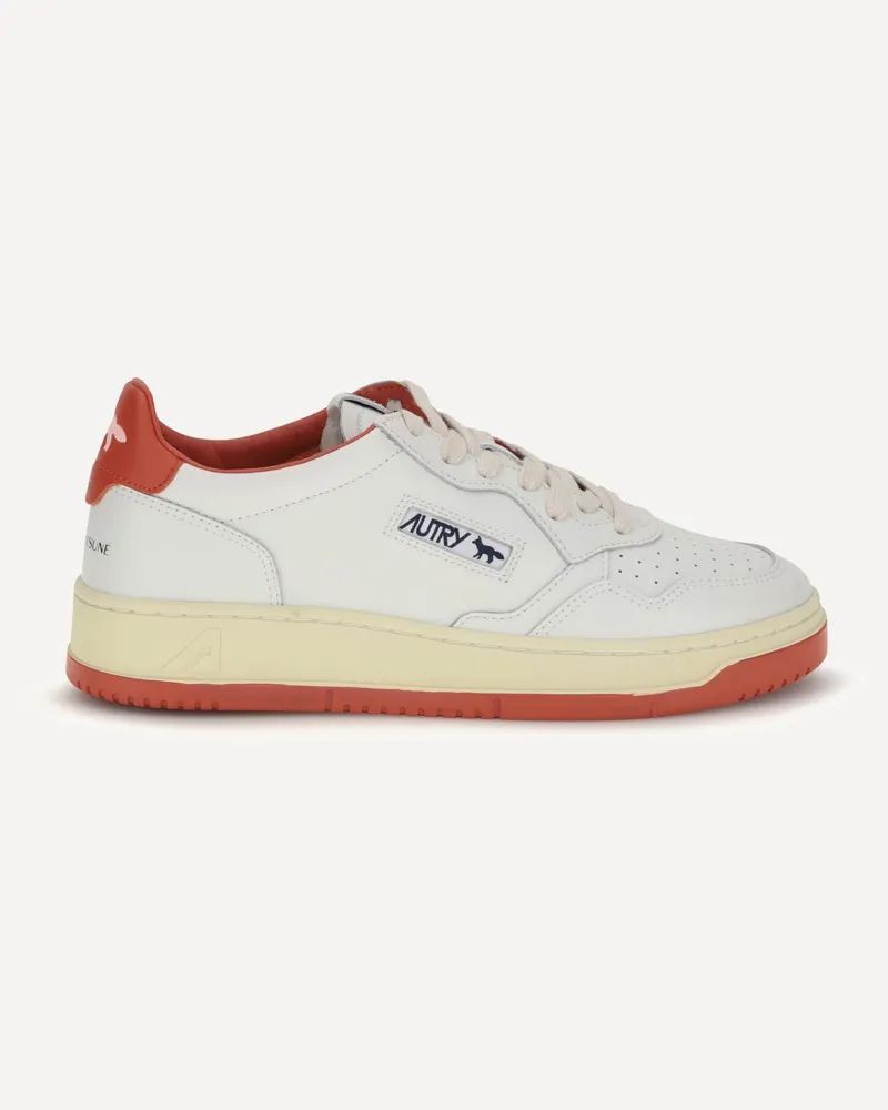 AUTRY Medalis Sneakers by Autry X Maison Kitsuné Male White