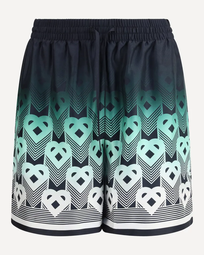 Casablanca Paris Gradient Monogram Shorts Male Multicolour