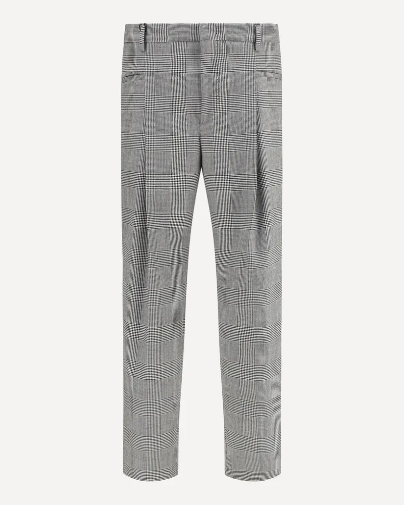 Dolce & Gabbana Prince of Wales trousers Male Multicolour