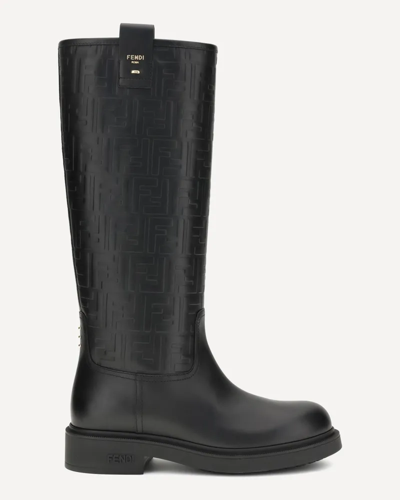 Fendi Filo High Boots Female Black