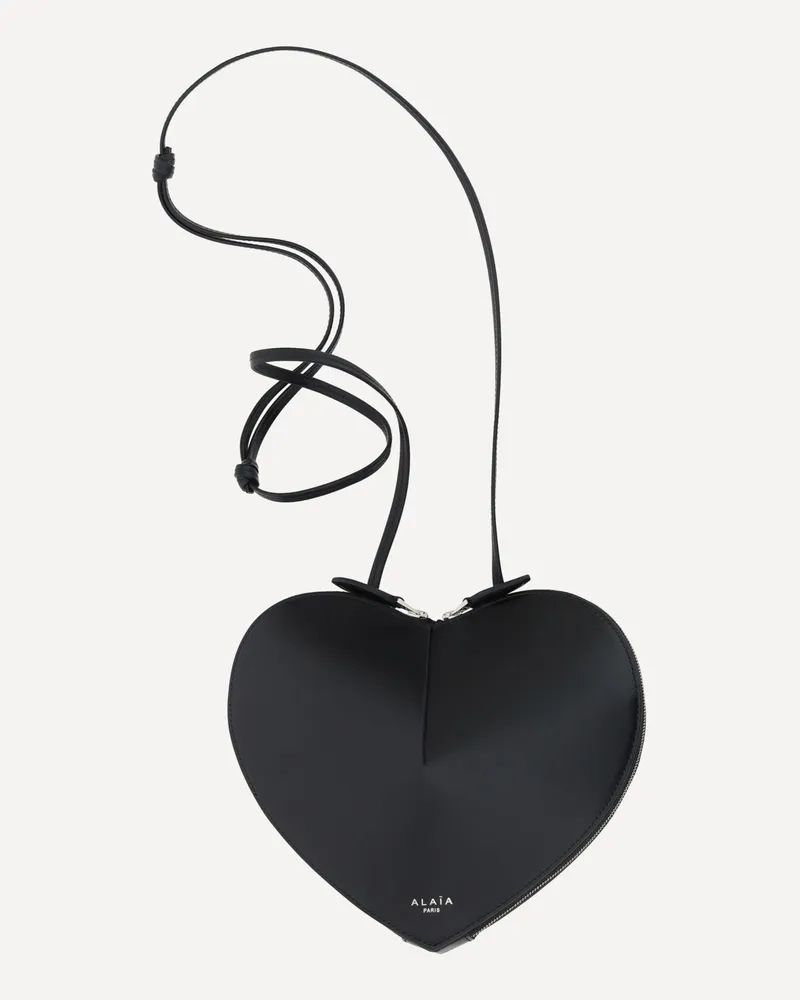 Alaïa Coeur Shoulder Bag Female Black