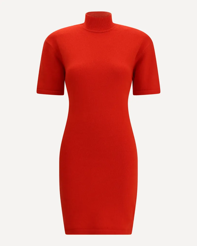 Jacquemus Knitted Dress Female Red