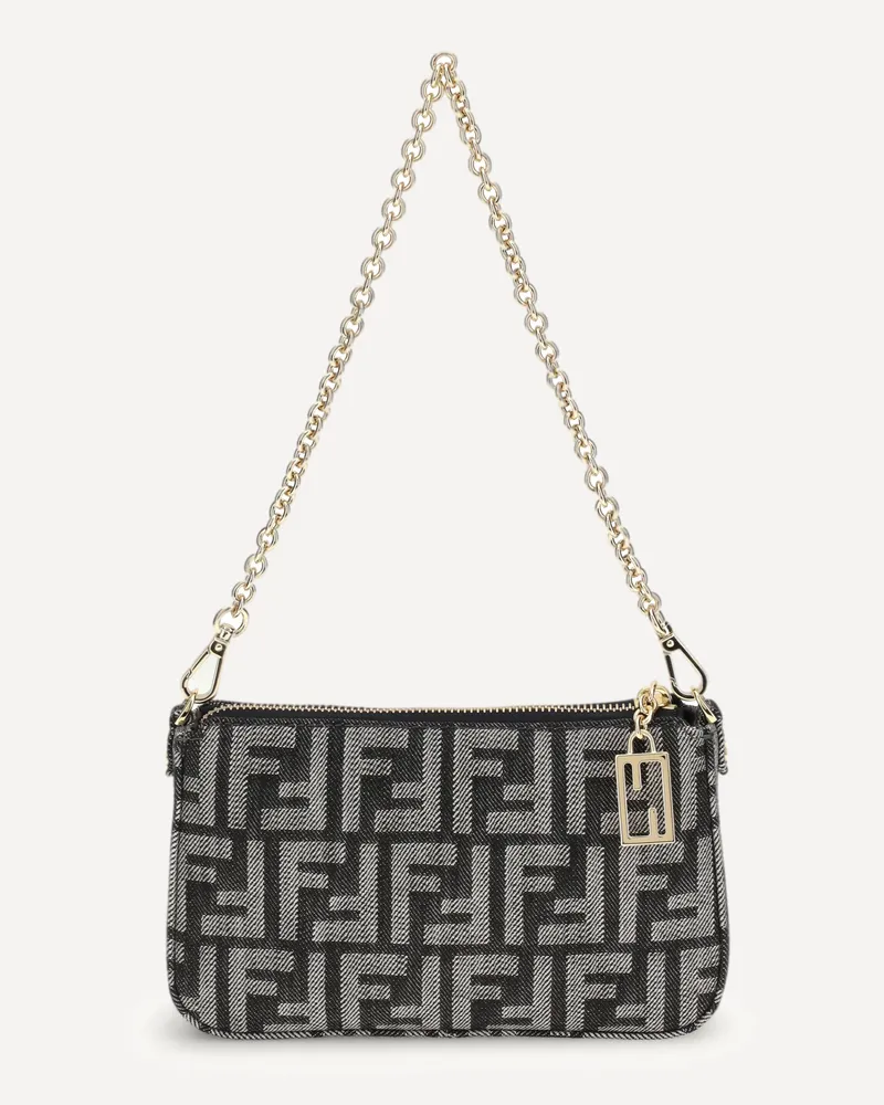 Fendi Baguette Clutch Bag Female Blue