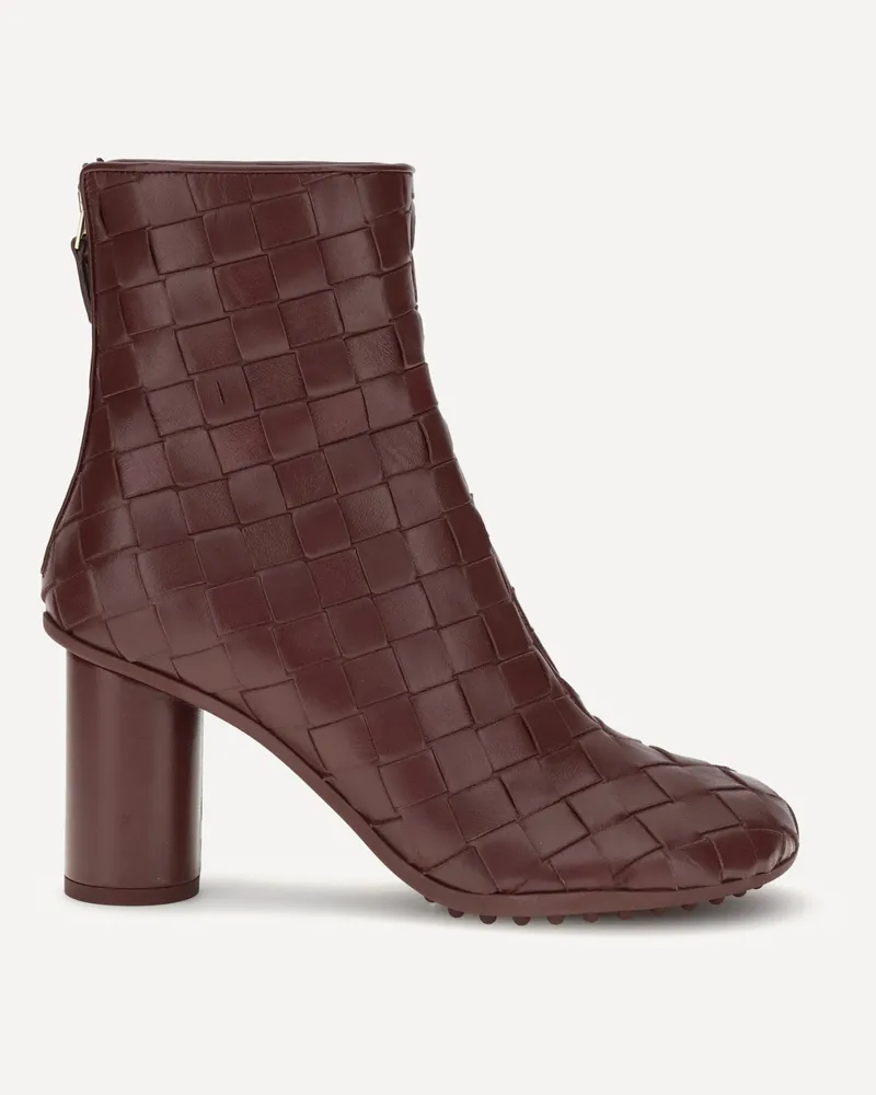 Bottega Veneta AtomicAnkle Boots Female Bordeaux