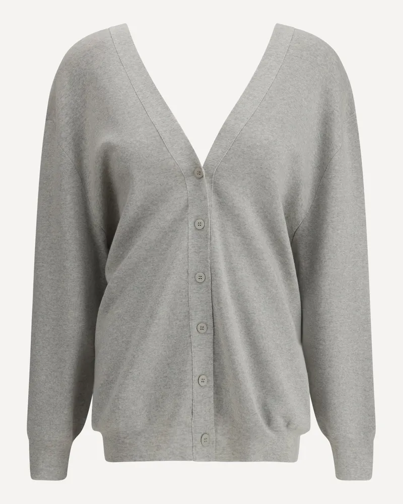 Sa Su Phi Double Side V Cardigan Female Grey