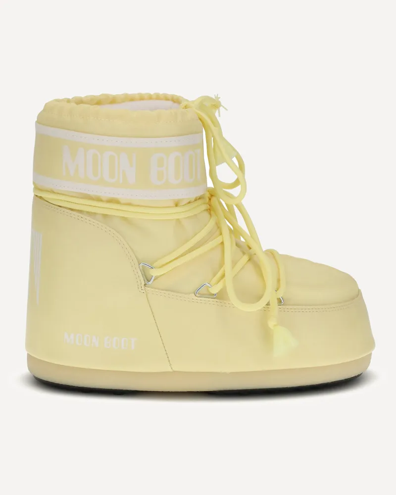 Moon Boot Icon Low Boots Female Yellow