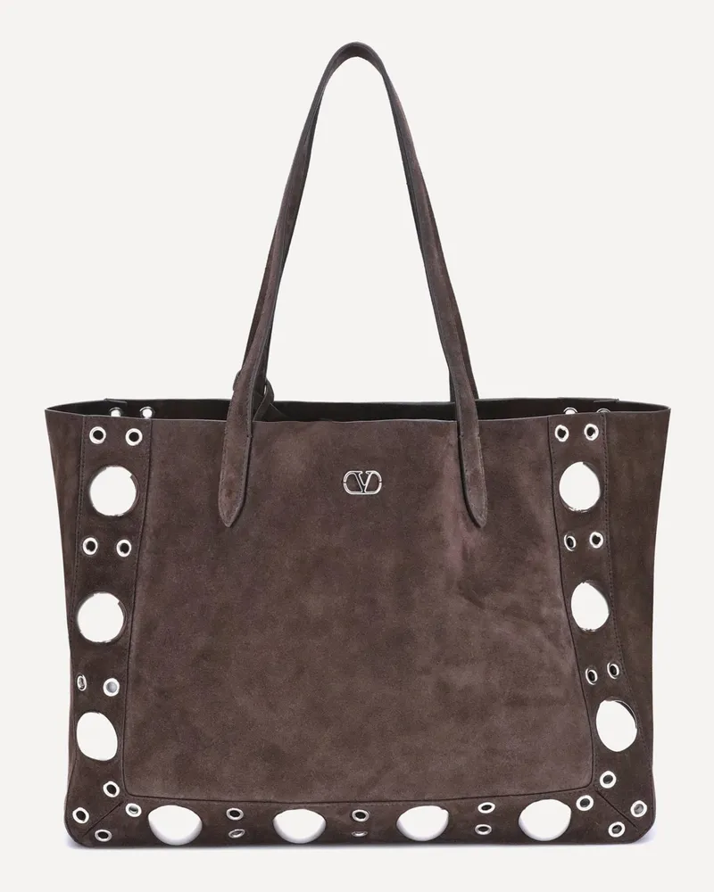 Valentino Garavani Nellcôte Tote Bag Female Brown