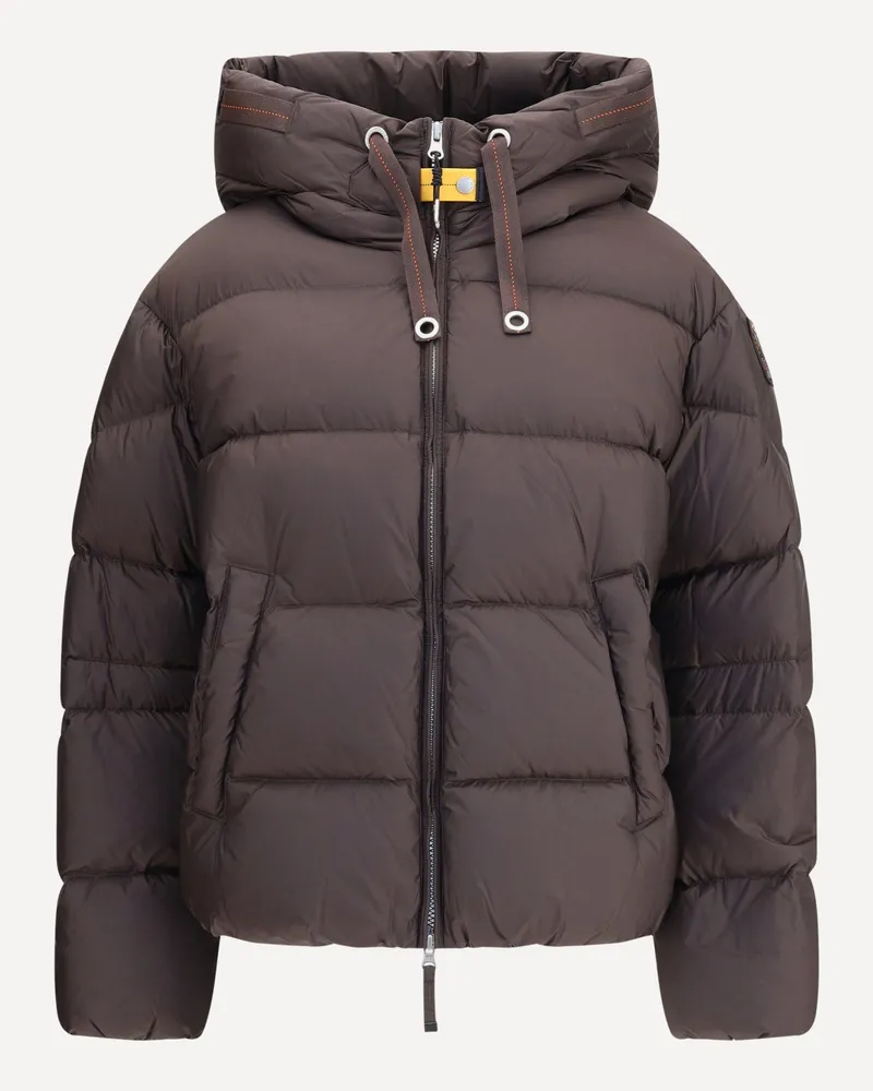 Parajumpers Hooded Down Jacket Female Brown
