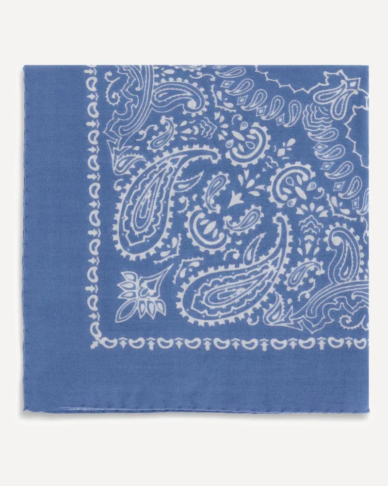 Destin Bandana Scarf Female Blue