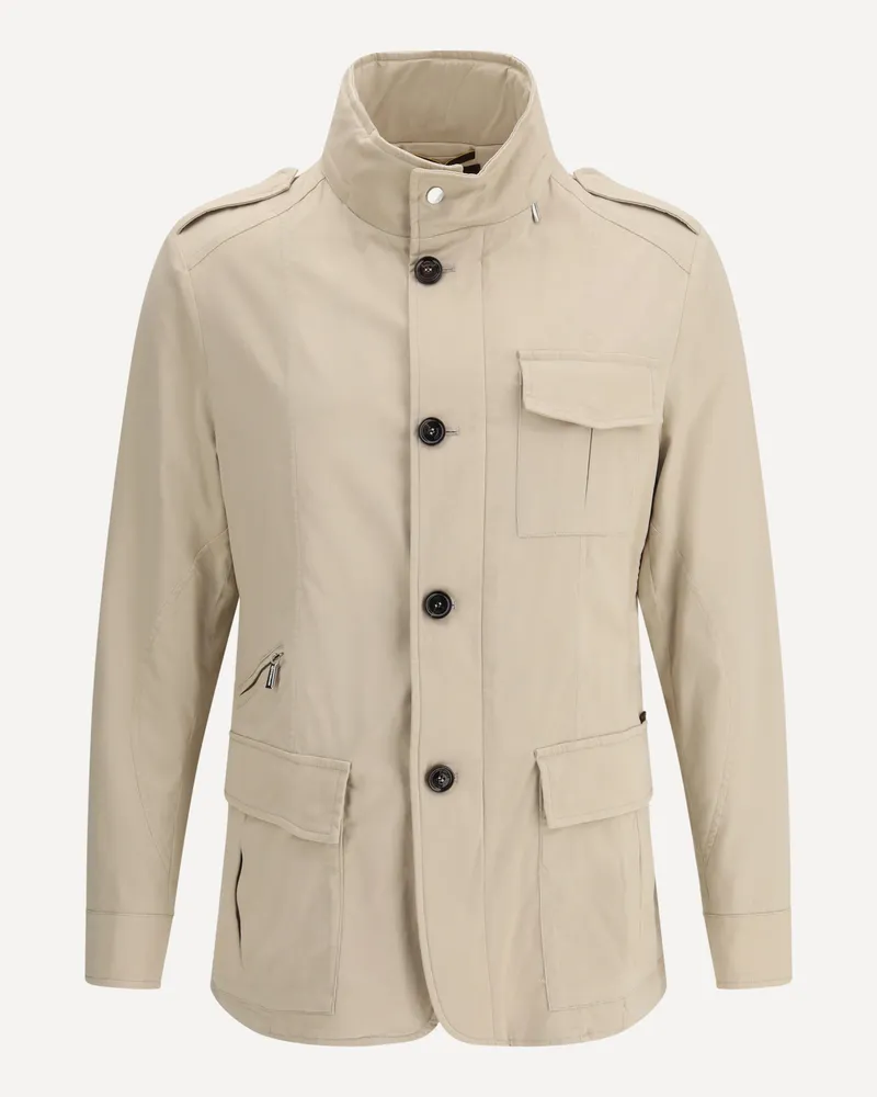 MOORER Porto-Sac Jacket Male Beige