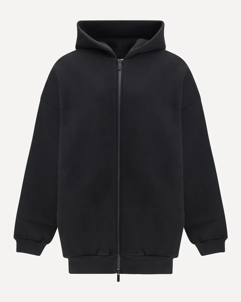 Fear of God Cotton-nylon zip-up Hoodie Male Black