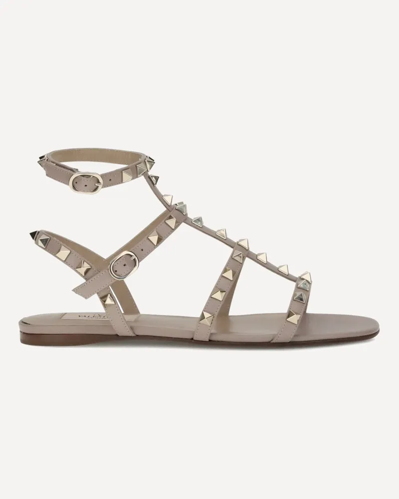 Valentino Garavani Rockstud Sandals Female Grey