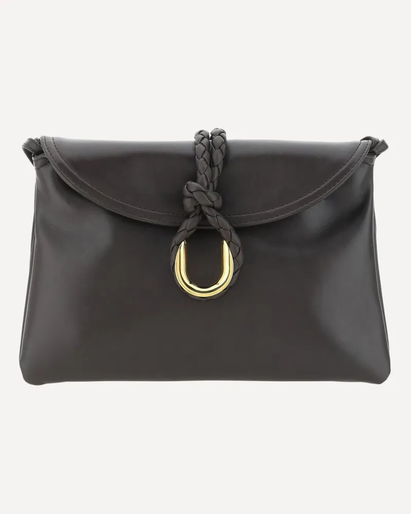 Bottega Veneta Liberta Shoulder Bag Female Brown