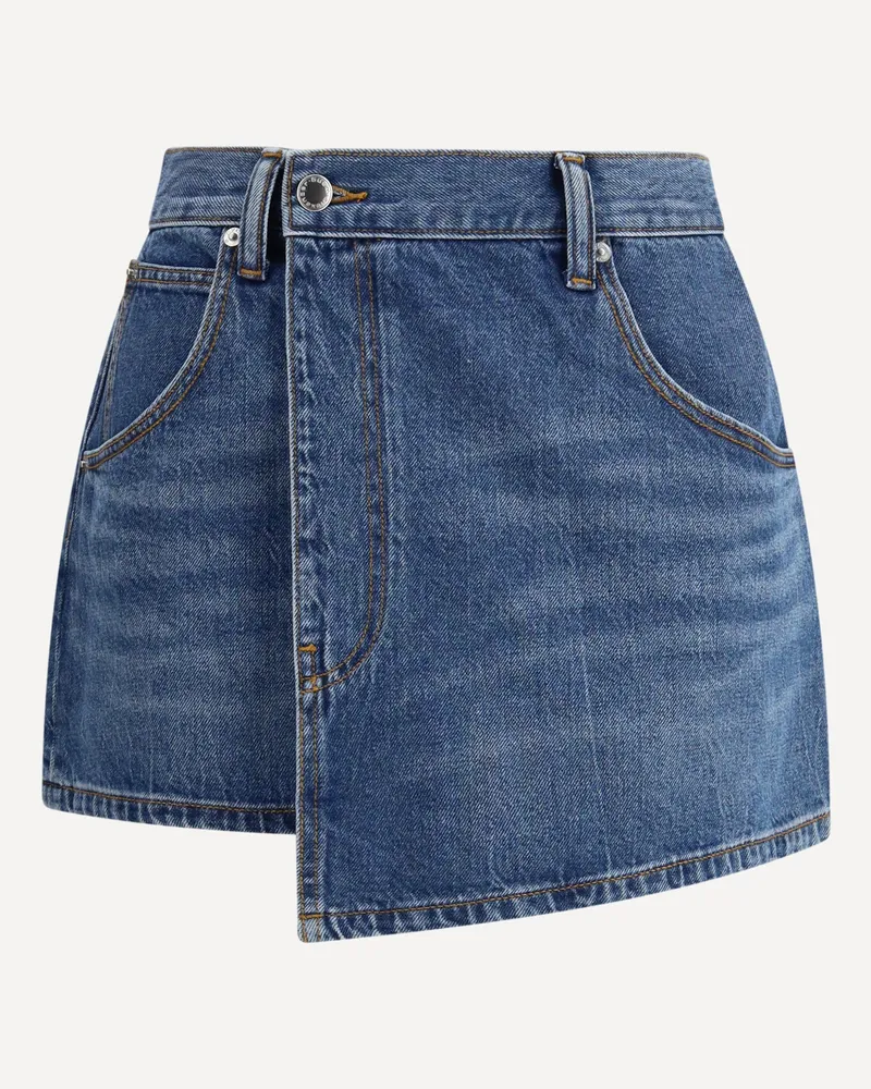 Alexander Wang Denim Miniskirt Female Blue