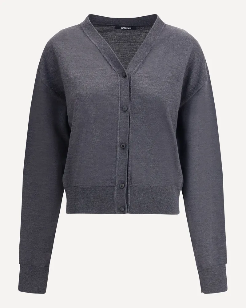 Jacquemus Merino wool Cardigan Female Yellow