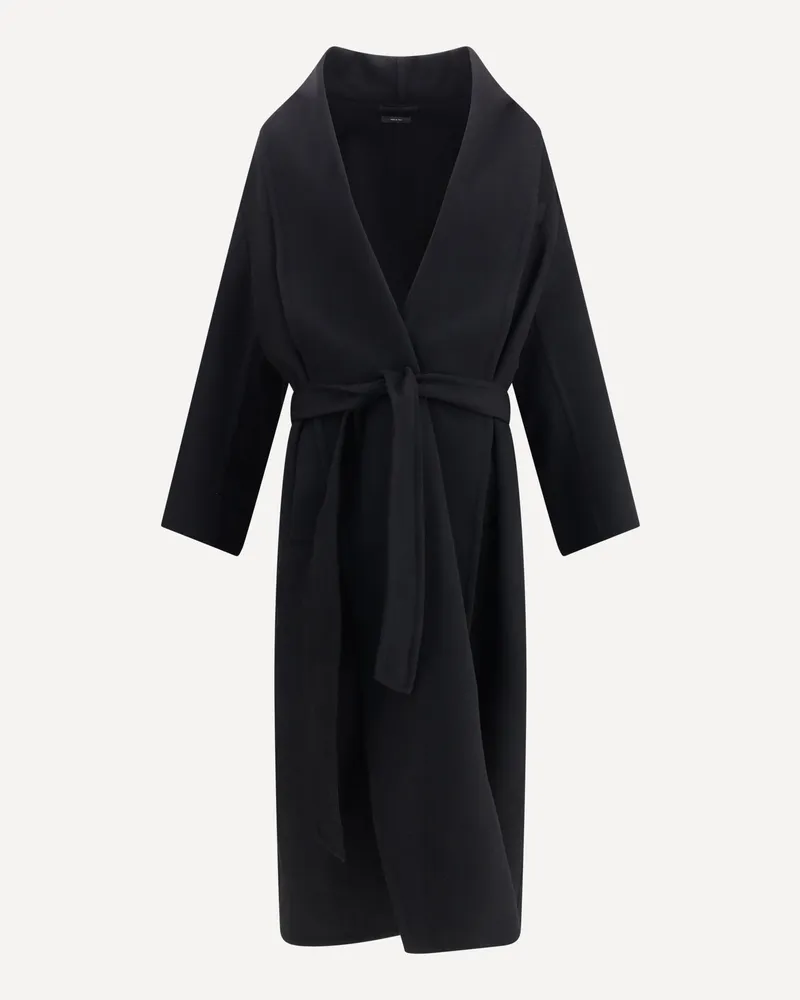 Tom Ford Long Coat with belt at the waist Male Black