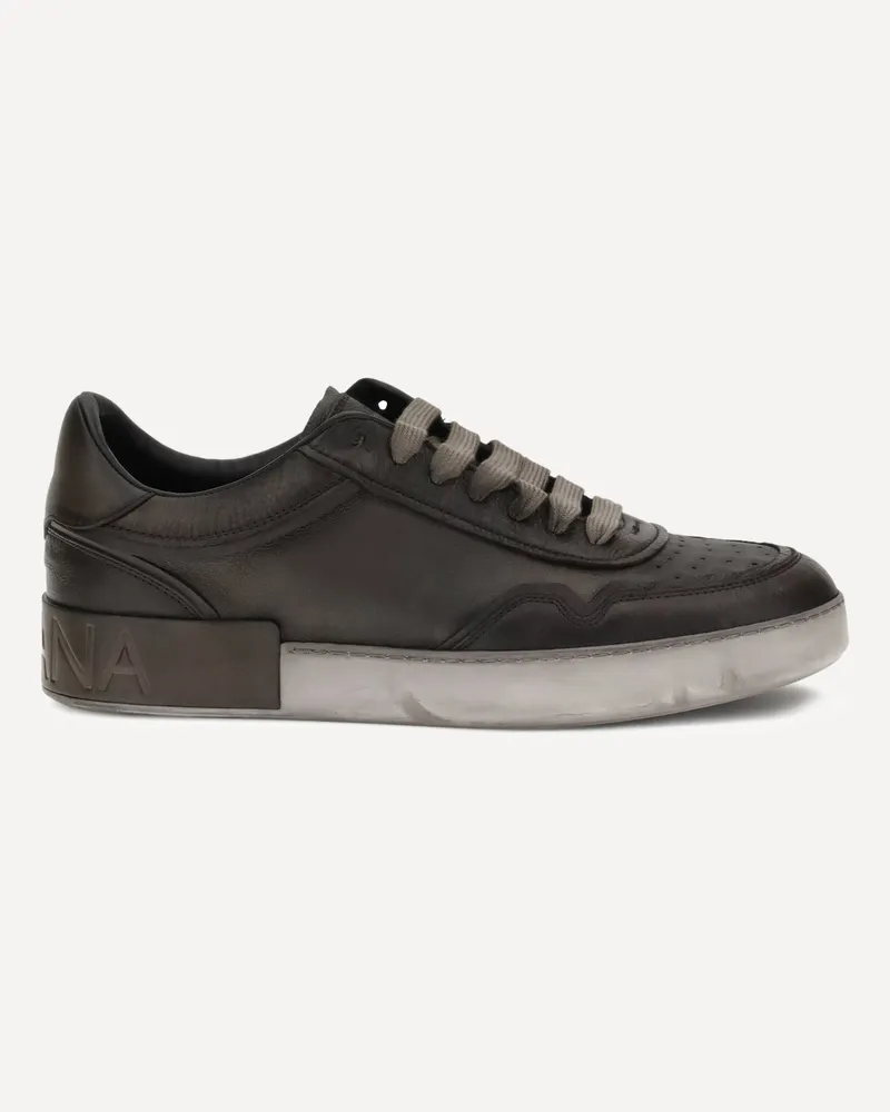Dolce & Gabbana Portofino Sneakers Male Brown
