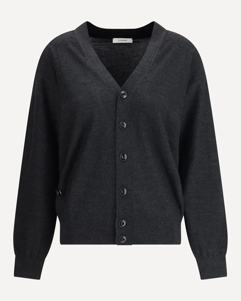 Christophe Lemaire Relaxed Twisted Cardigan Female Grey