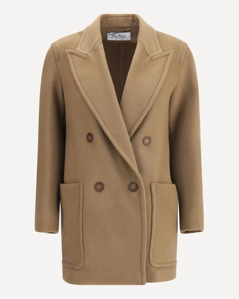 Max Mara Deletta Coat Female Beige