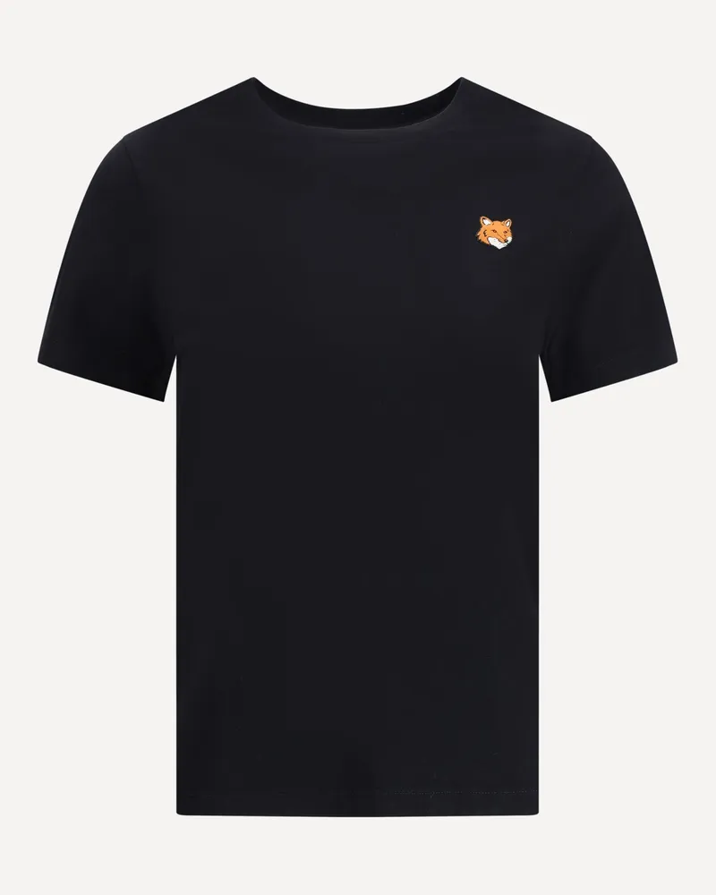 Kitsuné Fox Head Regular T-shirt Female Black
