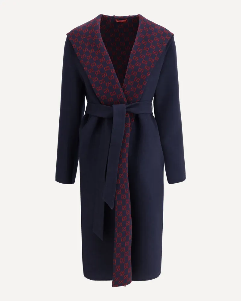 Gucci Wool coat Female Blue
