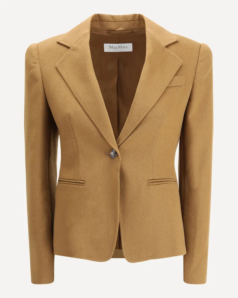 Max Mara Glenn Jacket Female Brown