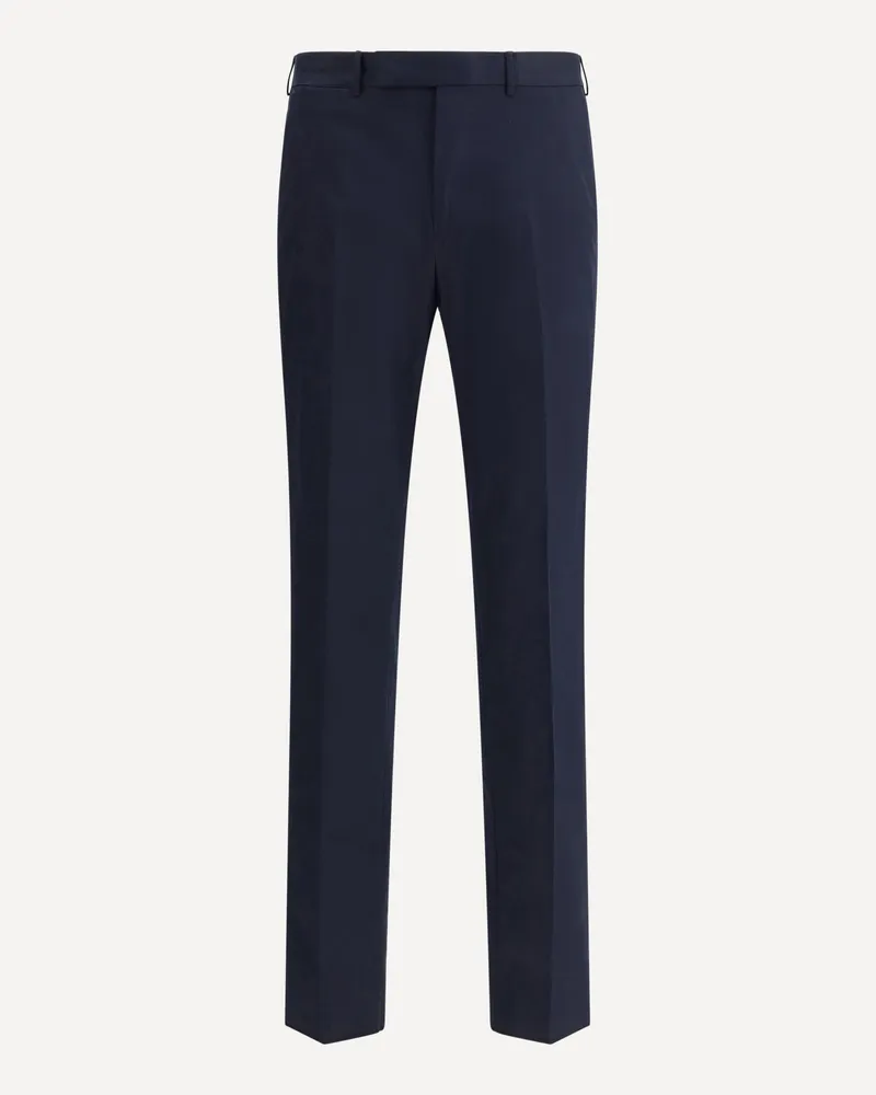 Ermenegildo Zegna Luxury Suit Pants Male Blue