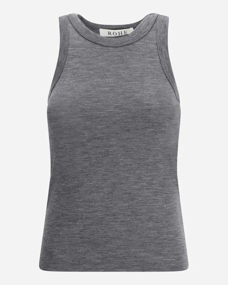 Róhe Merino Wool Top Female Grey