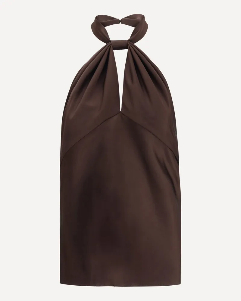 Tom Ford Halterneck Top Female Brown