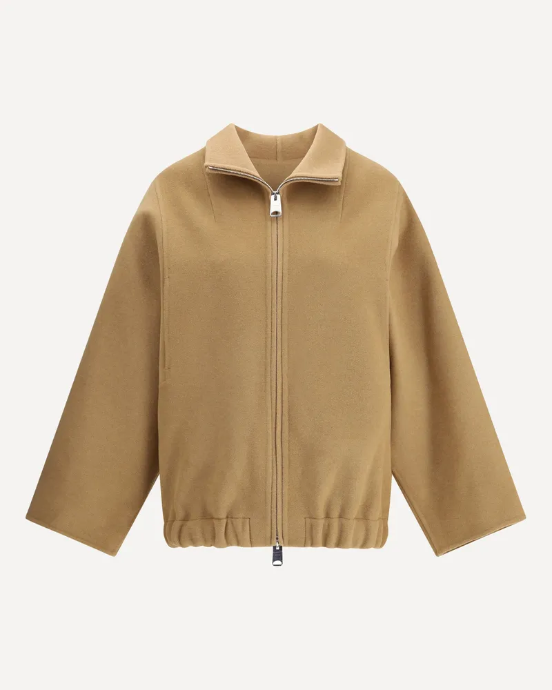 KHAITE Garret Jacket Female Beige