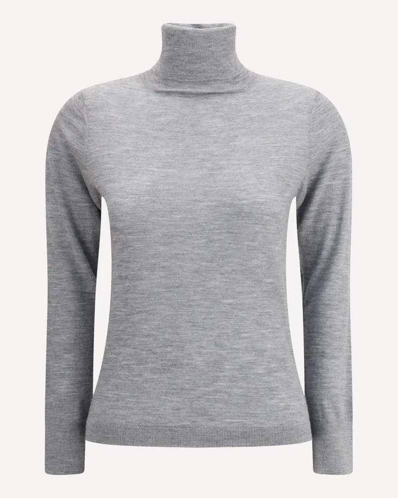 ALLUDE Cashmere turtleneck Sweater Female Grey