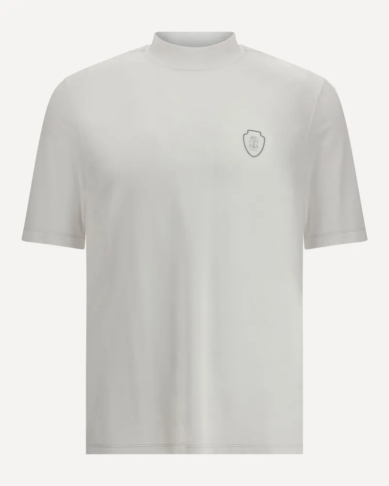 Brunello Cucinelli Crew neck T-shirt Male White