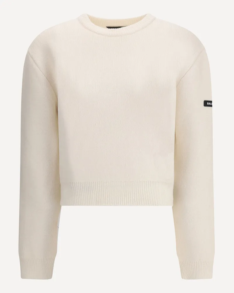 Balenciaga Virgin wool Sweater Female White