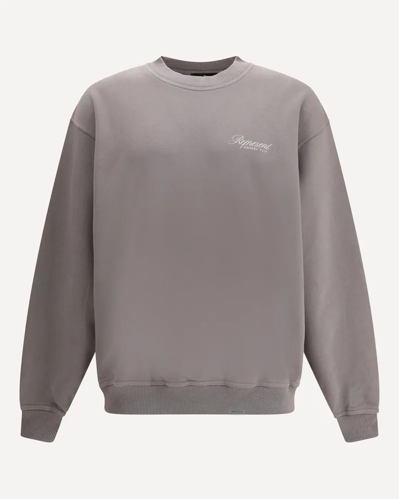 REPRESENT Logo Sweatshirt Male Grey