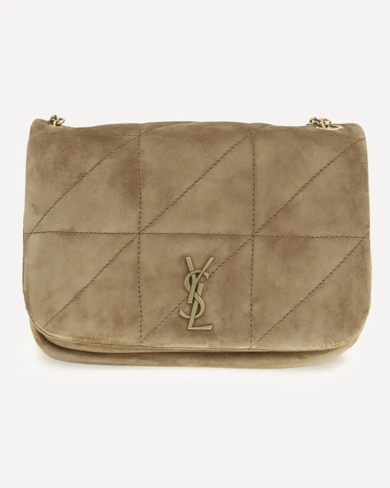 Saint Laurent Jamie Shoulder Bag Female Beige