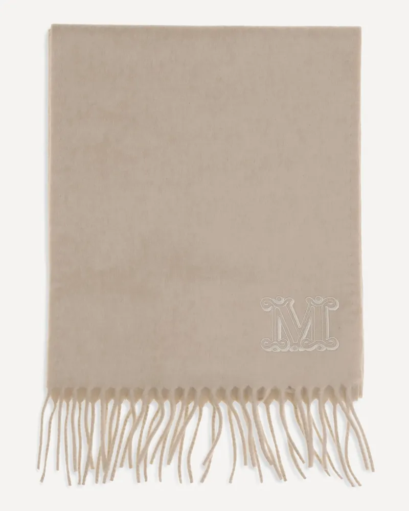 Max Mara Camel Scarf Female Beige