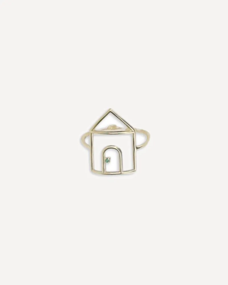 Aliita Casita Esmeralda Ring Female Gold