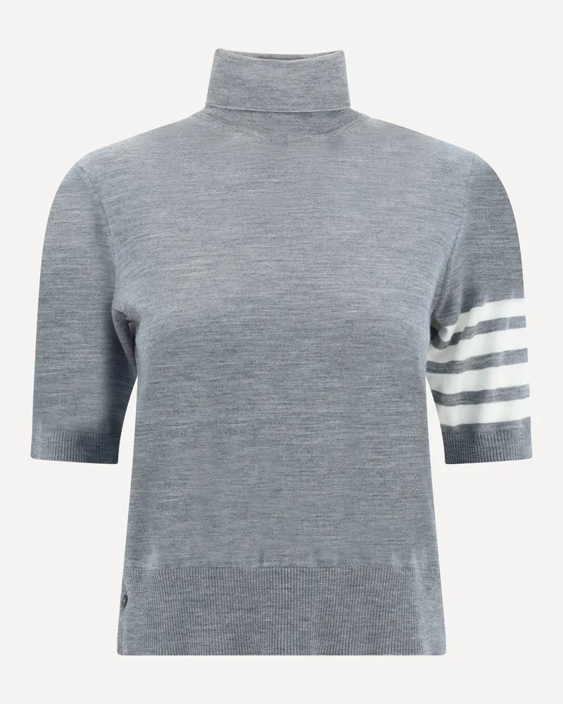 Thom Browne Turtleneck Sweater Female Grey